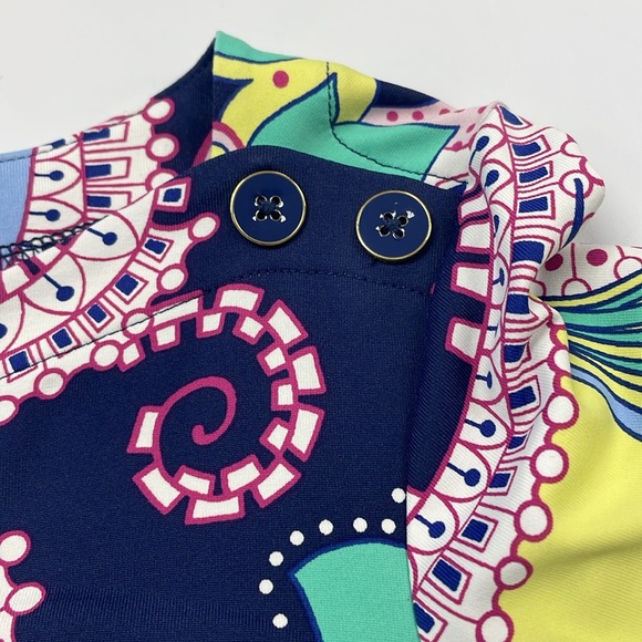 Multi Color Talbots Shift Dress - Picture 6 of 6